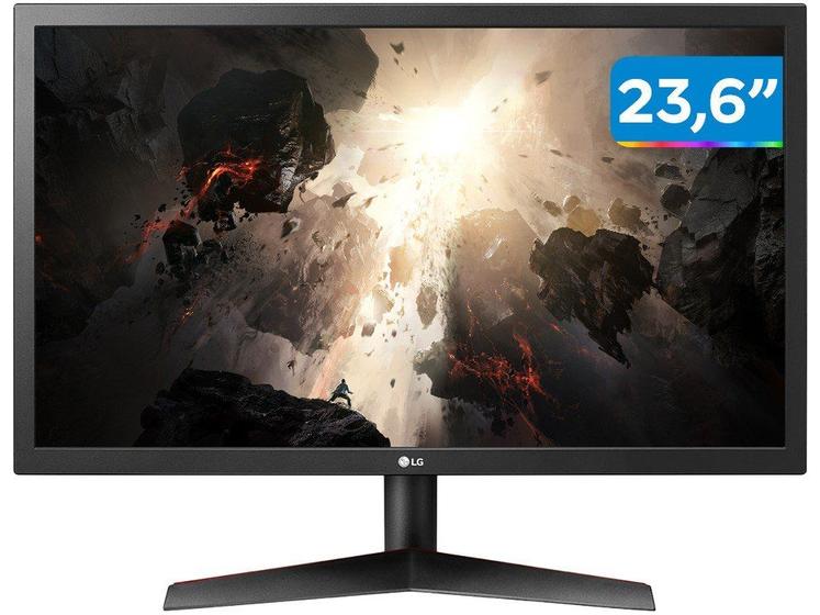 Monitor Gamer LG 24GL600F 23,6” LED Full HD - HDMI 144Hz 1ms